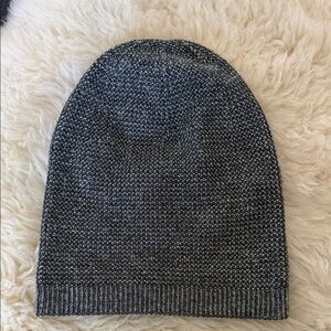 Eileen Fisher women's Charcoal Knit Beanie
